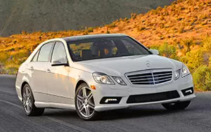   Mercedes-Benz E550 Sport US-spec - 2010