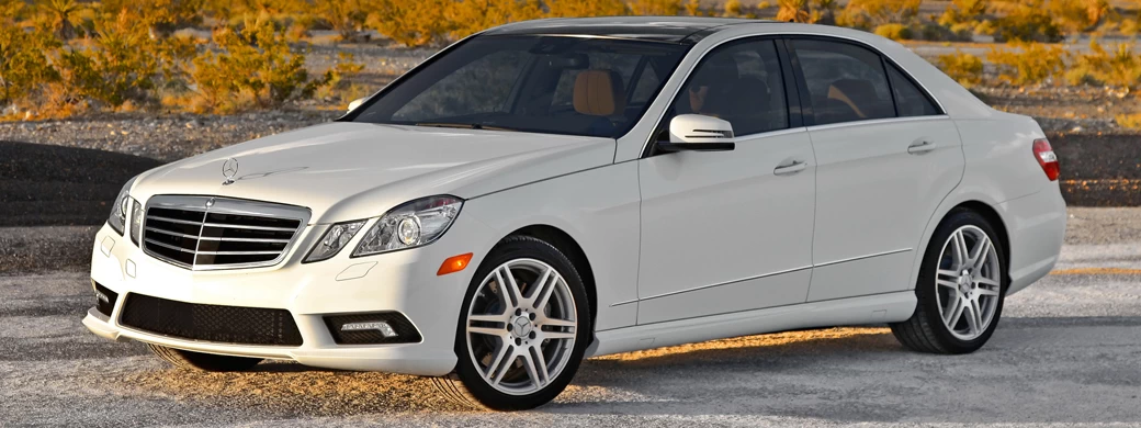   Mercedes-Benz E550 Sport US-spec - 2010 - Car wallpapers