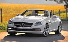   Mercedes-Benz SLK350 US-spec - 2012