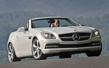   Mercedes-Benz SLK350 US-spec - 2012