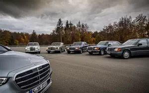   Mercedes-Benz S-class Historic model range - 2020