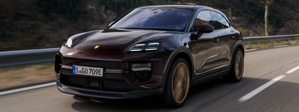   Porsche Macan 4 (Copper Ruby Metallic) - 2024 - Car wallpapers