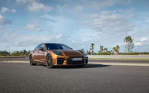   Porsche Panamera Turbo E-Hybrid (Madeira Gold Metallic) - 2024