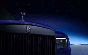 Обои автомобили Rolls-Royce Cullinan Black Badge Blue Shadow UK-spec - 2023